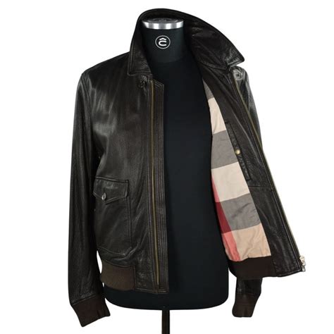 burberry brit lambskin leather jacket|burberry her men's clothing.